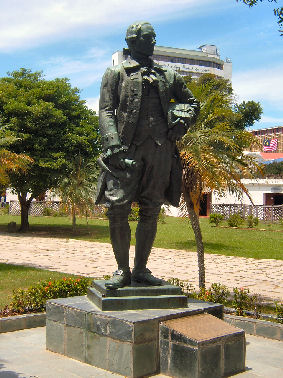 Statue of Sir Francis Light