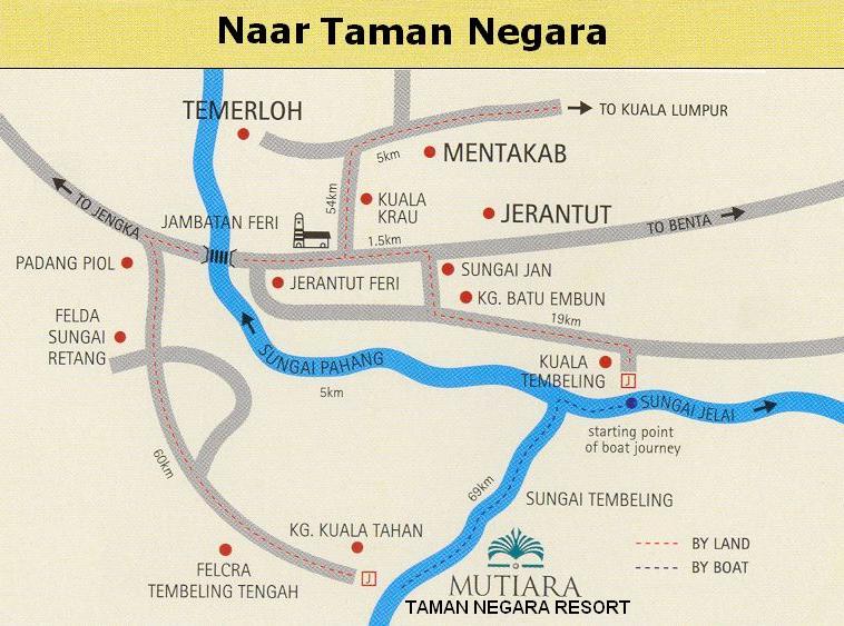 How do I get to Kuala Tembeling, because I want to go to Taman Negara!